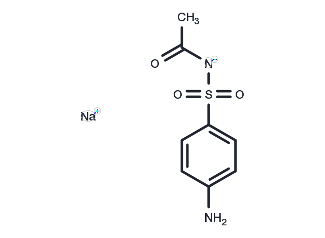 Sulfacetamide sodium Chemical Structure