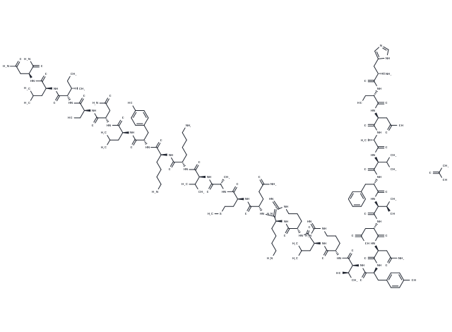 Aviptadil Acetate Chemical Structure