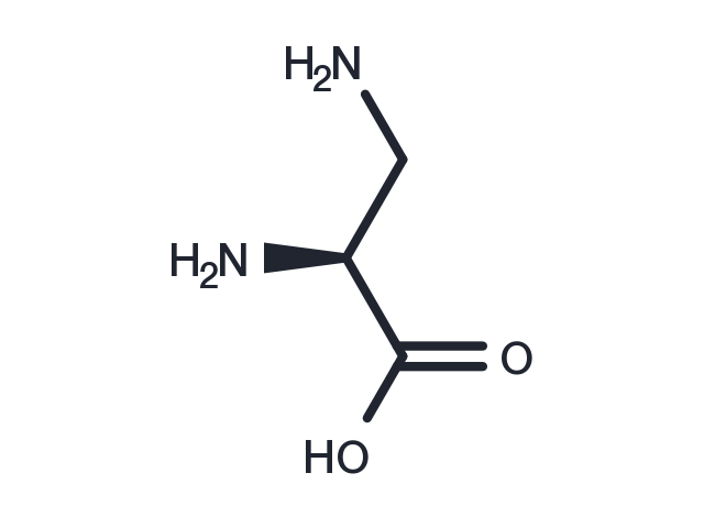 2,3-Diaminopropionic acid Chemical Structure