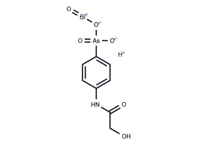 Glycobiarsol Chemical Structure