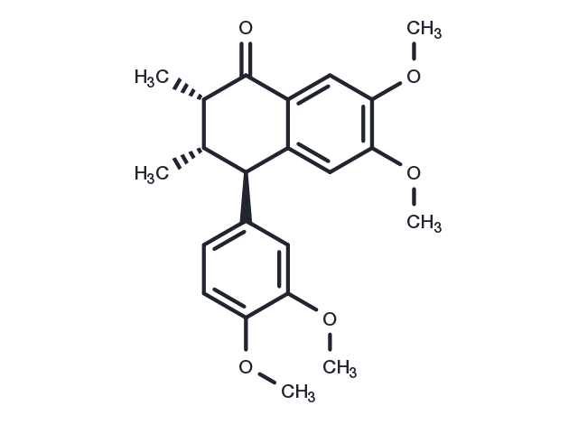Dimethylwulignan A1 Chemical Structure