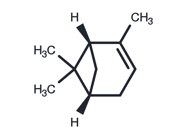 (-)-α-Pinene Chemical Structure