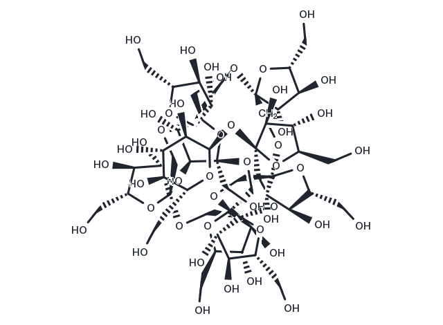Fructo-oligosaccharide DP9/GF8 Chemical Structure