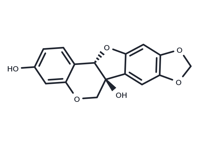 6alpha-Hydroxymaackiain Chemical Structure