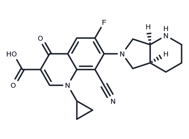 Pradofloxacin Chemical Structure