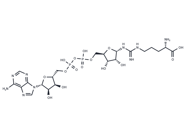 ADP-Ribosylarginine Chemical Structure