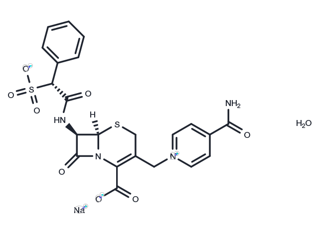 Cefsulodin (sodium salt hydrate) Chemical Structure