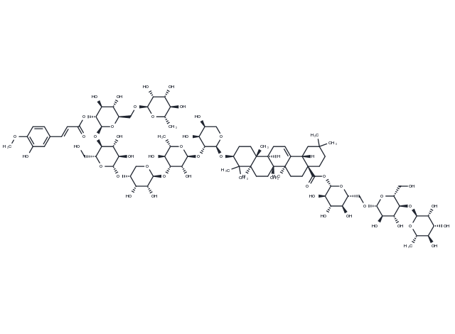 Clematomandshurica saponin B Chemical Structure