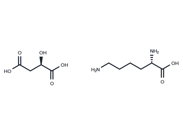 L-Lysine (S)-maleate Chemical Structure