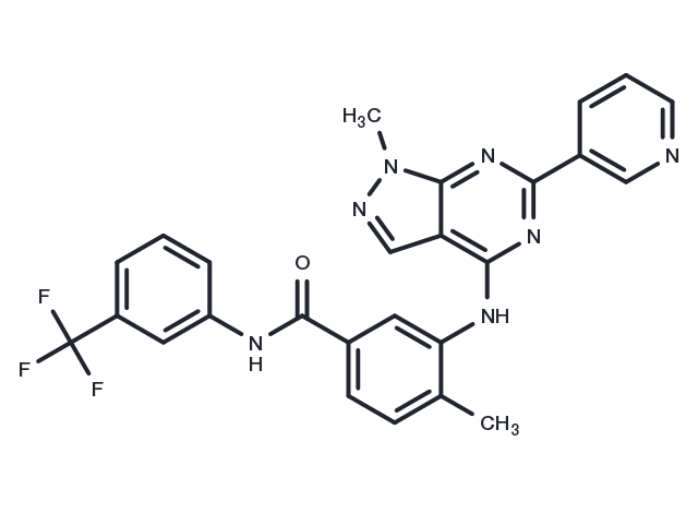 NVP-BHG712 Chemical Structure