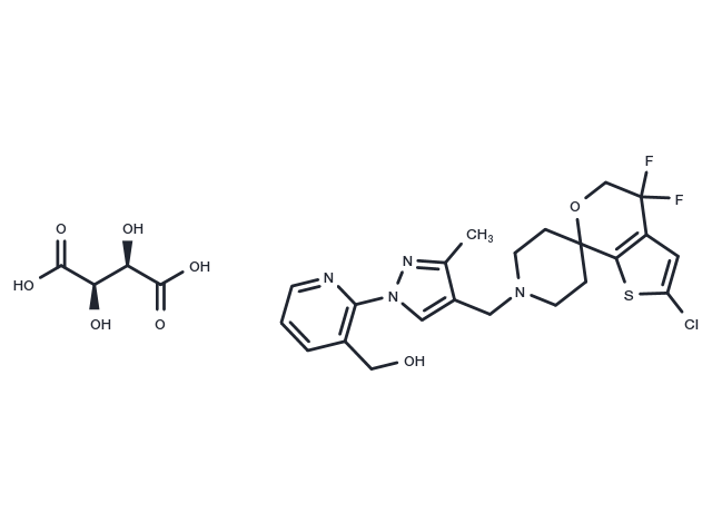 LY2940094 tartrate Chemical Structure