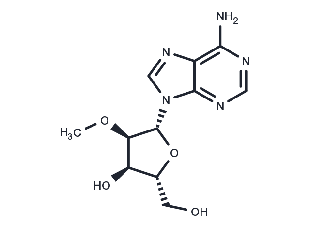 2'-O-Methyladenosine Chemical Structure