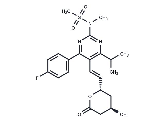 Rosuvastatin lactone Chemical Structure