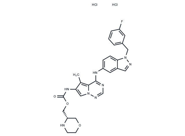 BMS 599626 2HCl (873837-23-1(HCl)) Chemical Structure