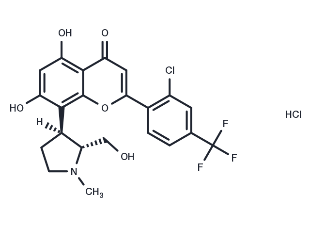 Voruciclib hydrochloride