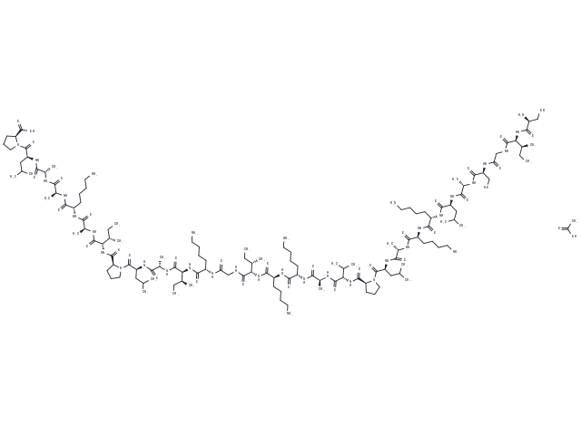 Ceratotoxin A acetate Chemical Structure