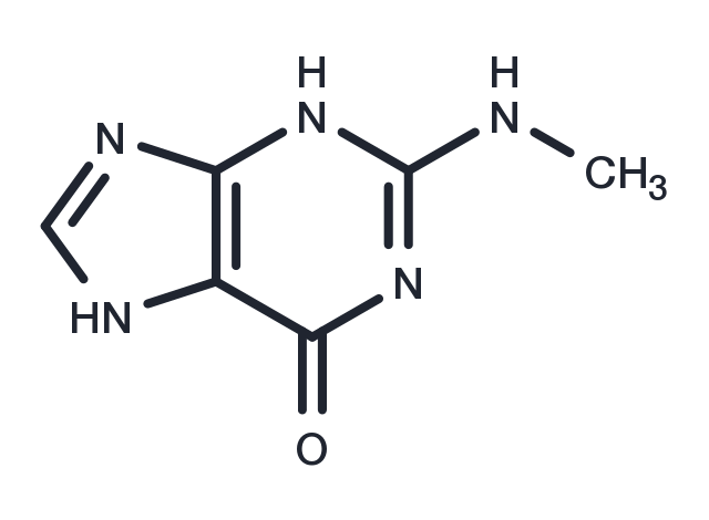 N2-methylguanine Chemical Structure