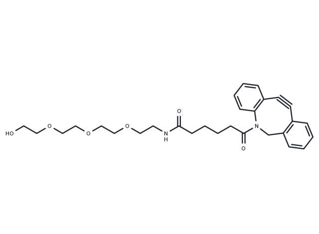 DBCO-PEG4-alcohol Chemical Structure
