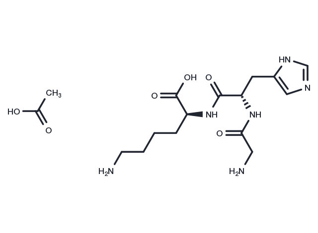 Tripeptide-1 Acetate（72957-37-0，free） Chemical Structure