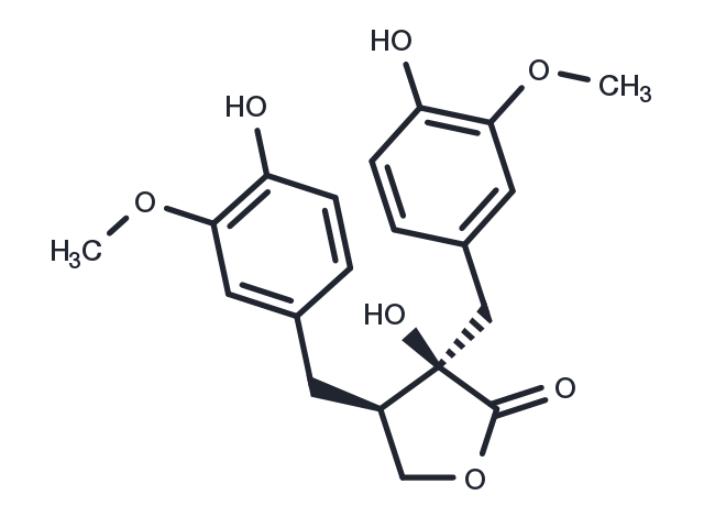 (+)-Nortrachelogenin Chemical Structure