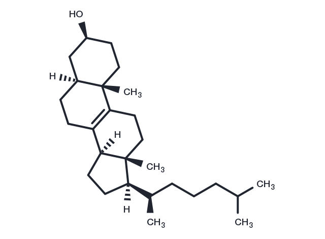 Zymostenol Chemical Structure