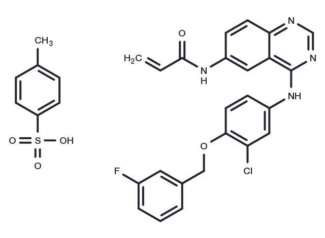 Allitinib tosylate Chemical Structure