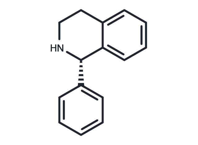 (S)-1-Phenyl-1,2,3,4-tetrahydroisoquinoline Chemical Structure