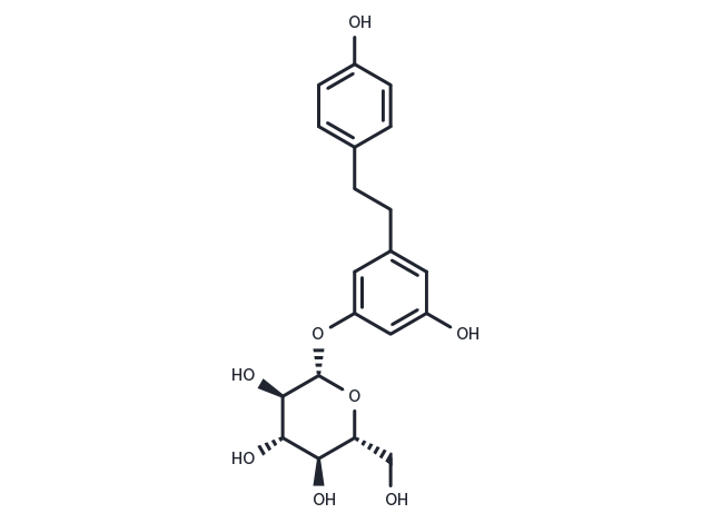 Dihydroresveratrol 3-O-glucoside Chemical Structure
