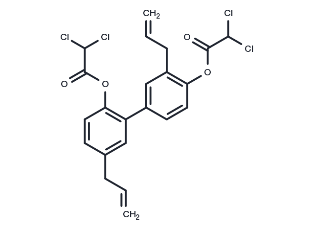 Honokiol DCA Chemical Structure