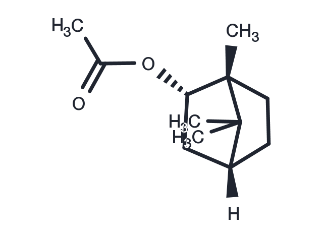 (+)-Bornyl Acetate Chemical Structure
