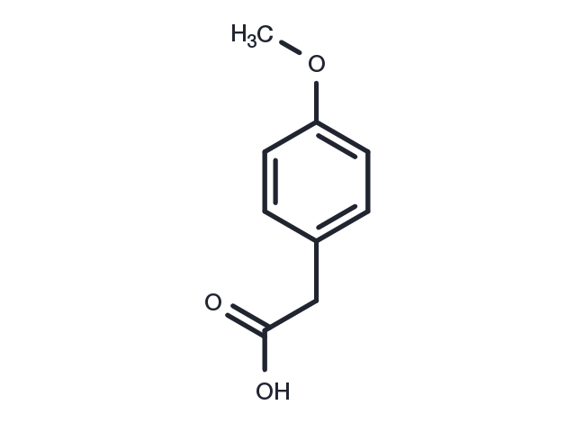 2-(4-Methoxyphenyl)acetic acid Chemical Structure