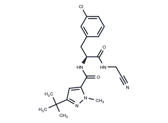 Cathepsin Inhibitor 1 Chemical Structure