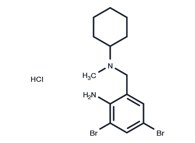 Bromhexine hydrochloride Chemical Structure