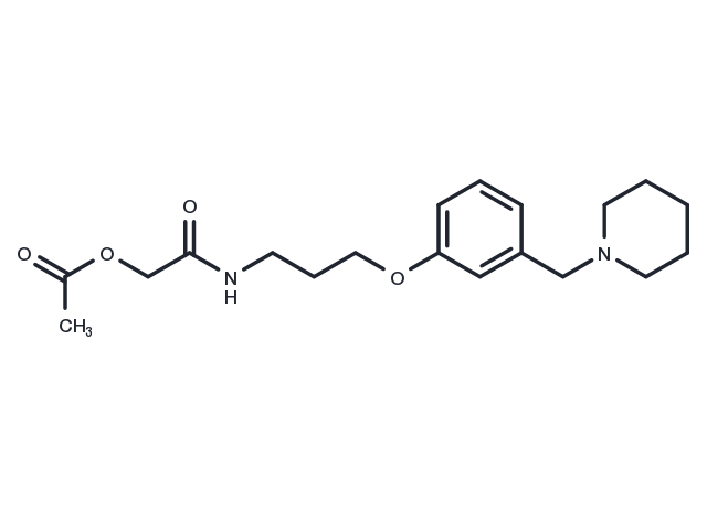 Roxatidine acetate Chemical Structure
