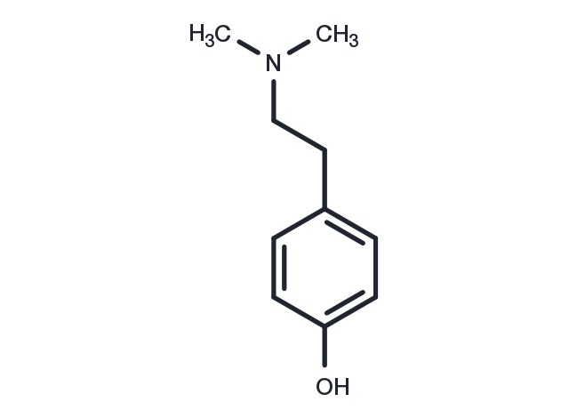 Hordenine Chemical Structure