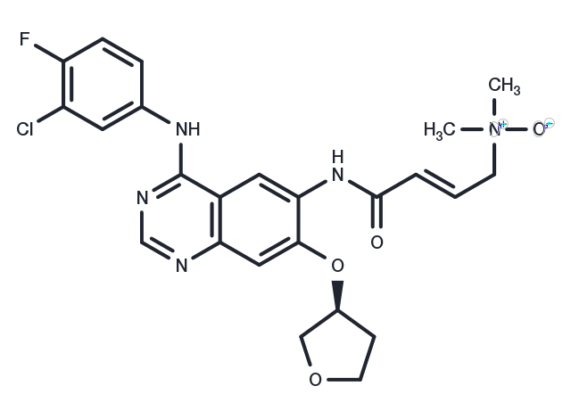 Afatinib N-Oxide Chemical Structure