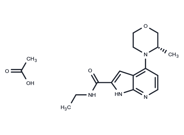 BAY-707 acetate Chemical Structure