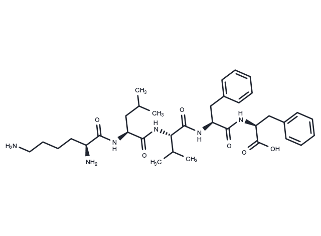 β-Amyloid peptide(16-20) Chemical Structure