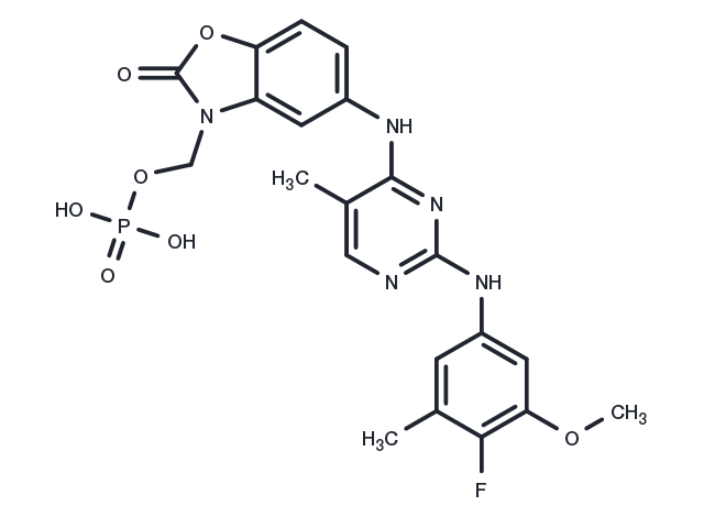 Fosifidancitinib Chemical Structure