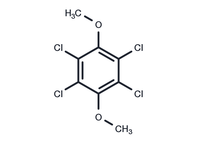 Tetrachlorohydroquinone dimethyl ether Chemical Structure