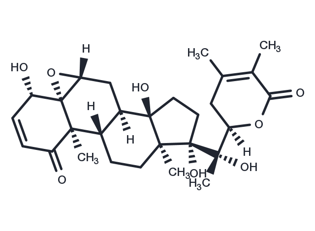 4beta-Hydroxywithanolide E Chemical Structure