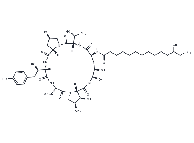 Deoxymulundocandin Chemical Structure
