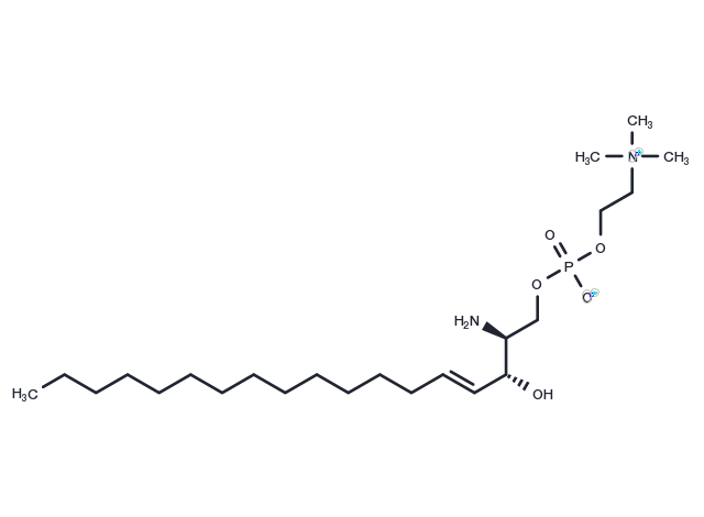 Lysosphingomyelin (d18:1) Chemical Structure