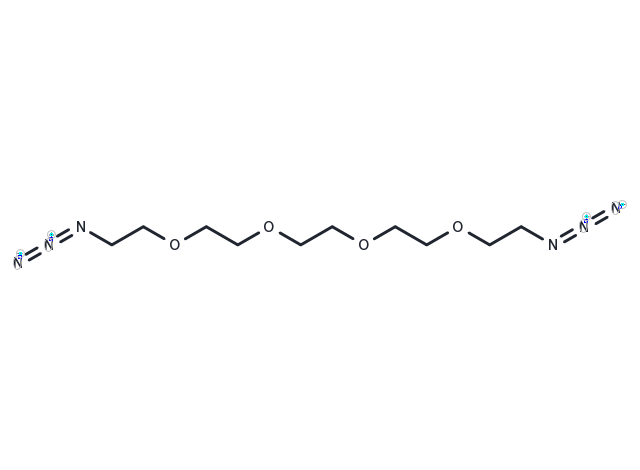 Azido-PEG4-azide Chemical Structure