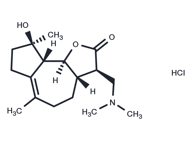 Dimethylaminomicheliolide HCl Chemical Structure