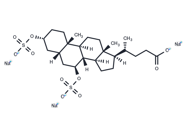 Ursulcholic acid trisodium salt Chemical Structure