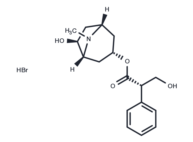 Anisodamine Hydrobromide Chemical Structure