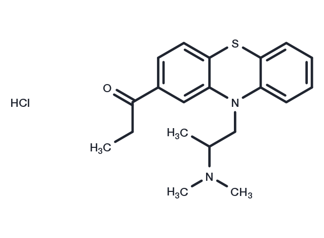 Propiomazine HCl Chemical Structure