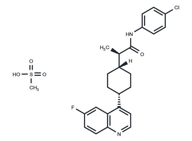 Linrodostat mesylate Chemical Structure
