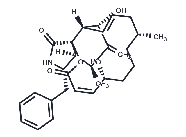 Cytochalasin B Chemical Structure